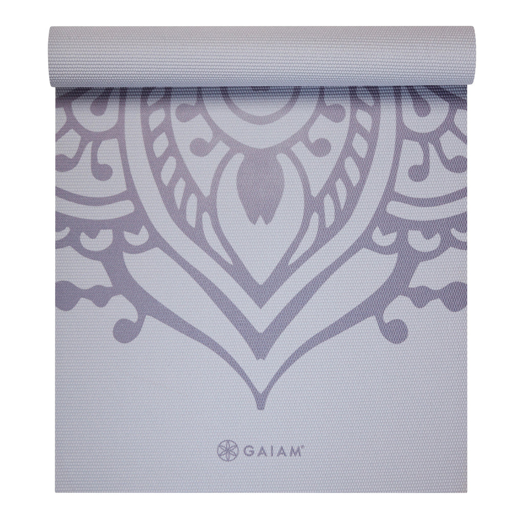 GAIAM Wild Lilac Sundial Yoga Mat 5 mm