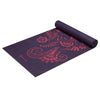 GAIAM Aubergine Swirl Yoga Mat 6 mm